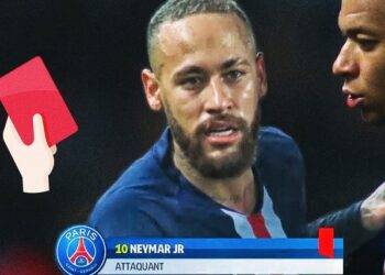 Neymar’s Red Card list 2021
